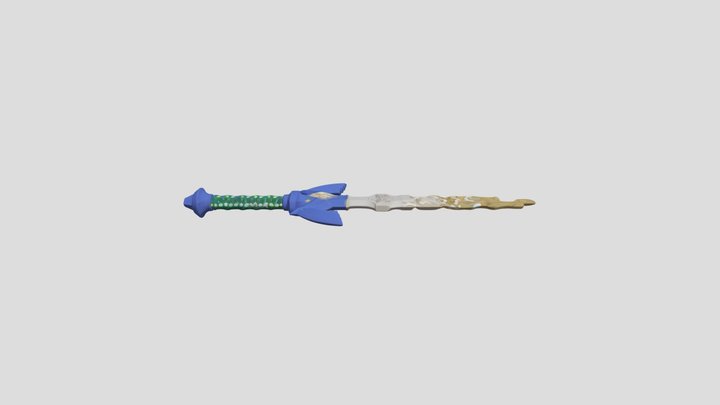 Decayed Master Sword 3D Model