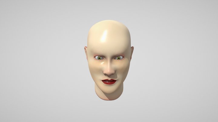 2nd Year Head Model 3D Model