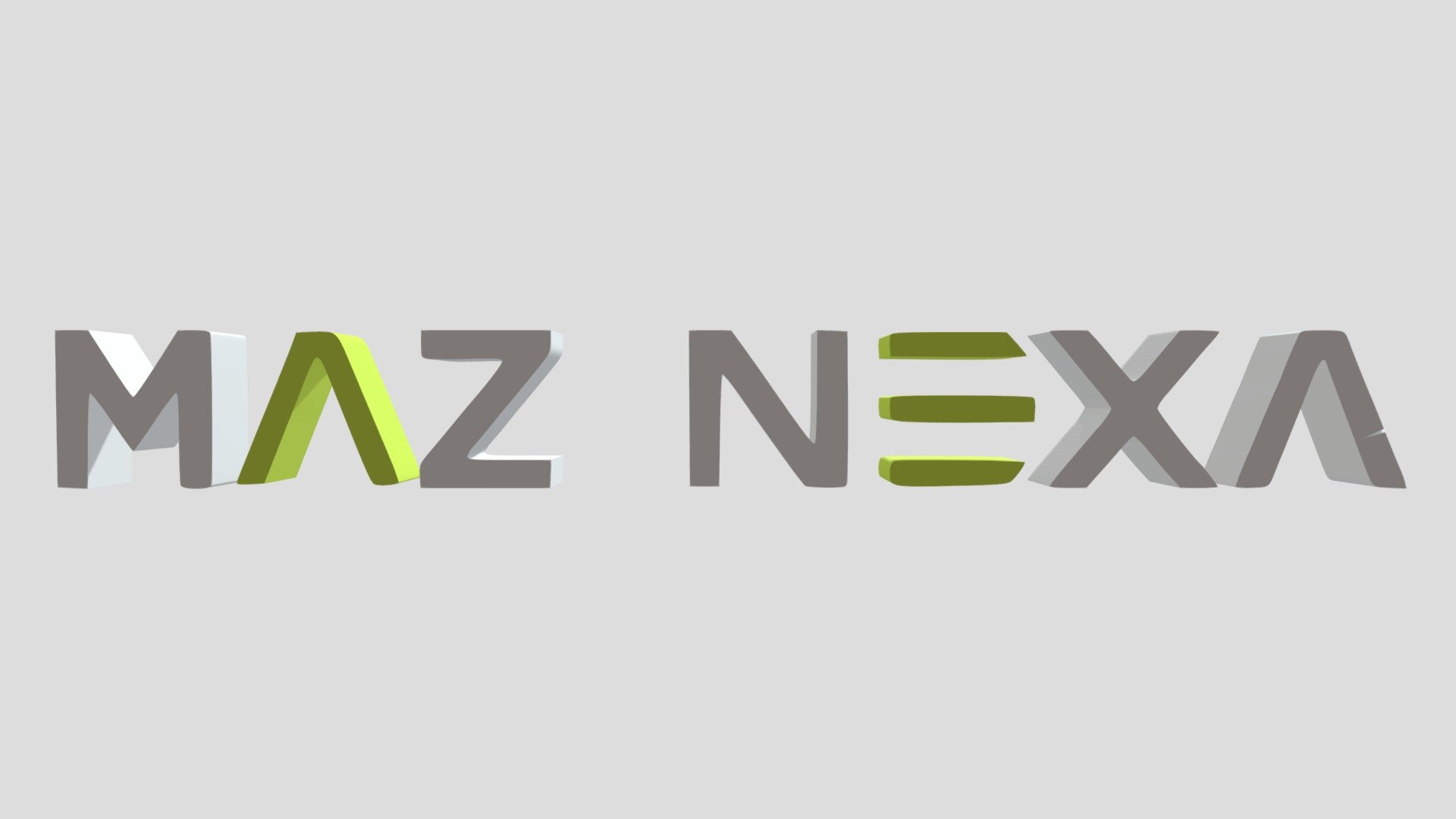 MAZ NEXA black logo - Download Free 3D model by nicmitham [23f6d2d ...