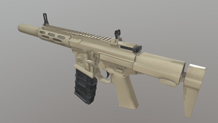 ACC Honey Badger 3D Model
