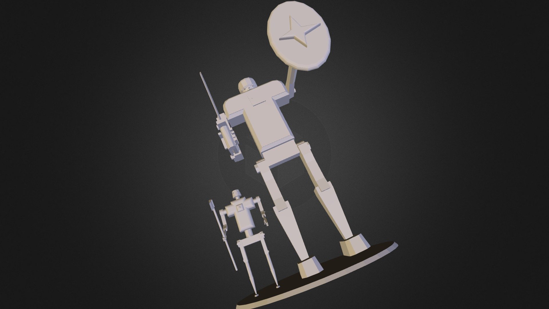 878336_железный дровосек и тилли-вилли - 3D model by tanya.podust ...