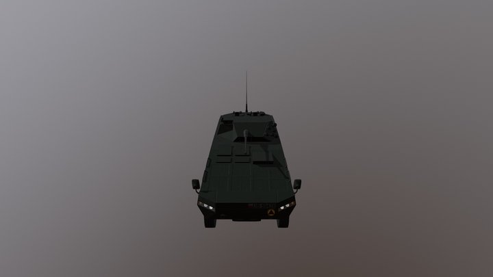 KTO Rosomak 3D Model