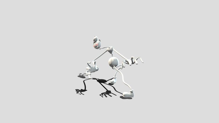 Poppy-playtime-mommy-long-legs-death-animation 3D Model