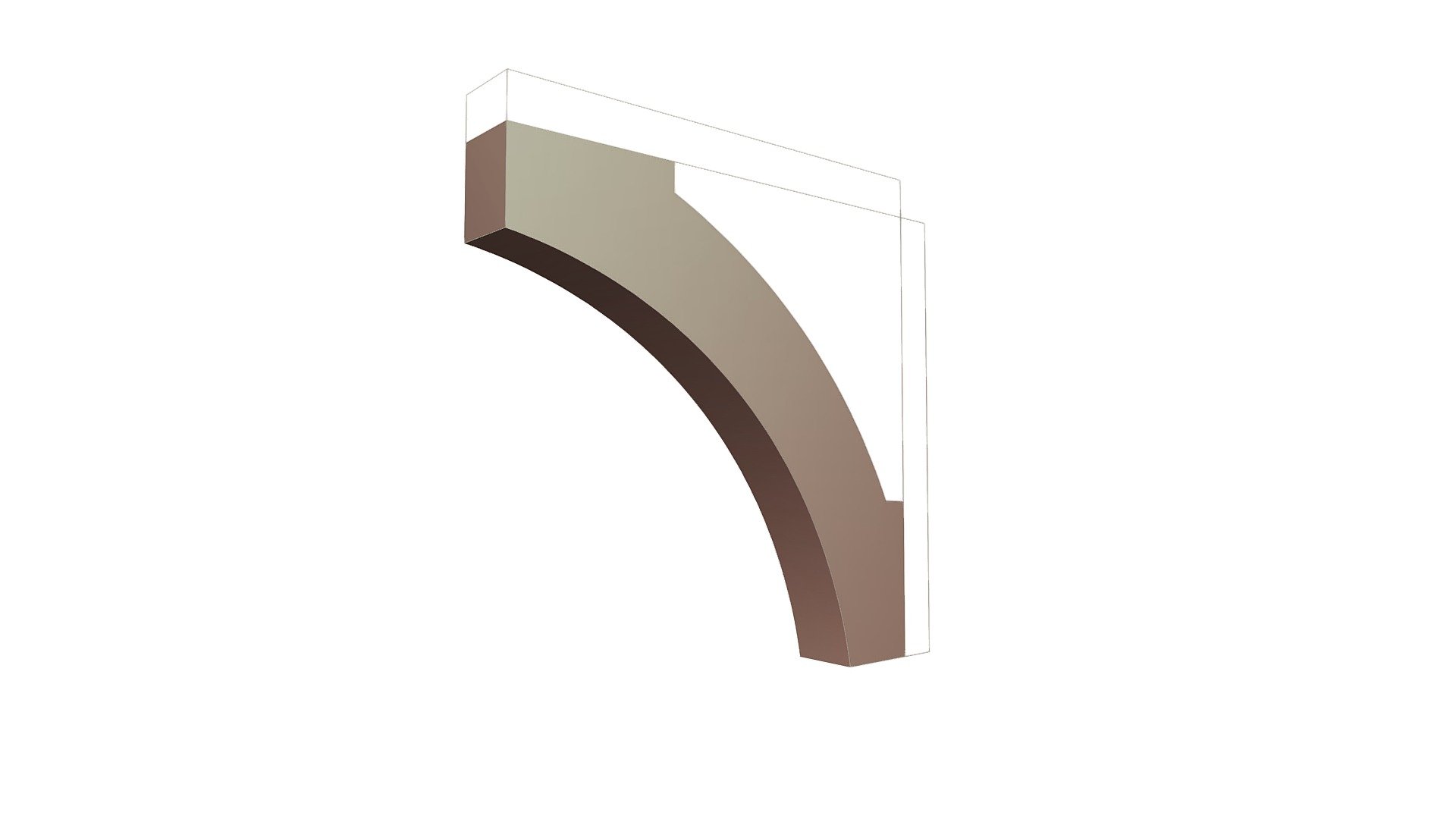 Wood Brace 71T6 23 x 23