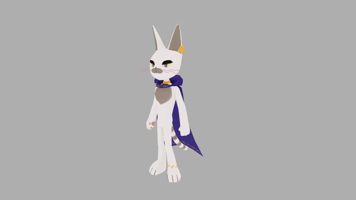 MagicCat_idle 3D Model