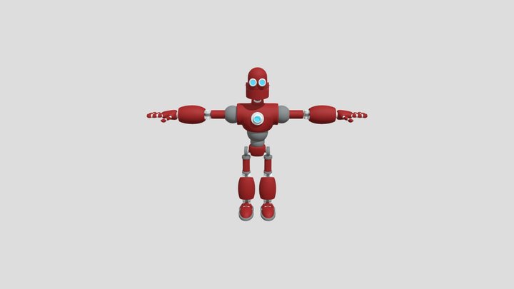 Boby Bot 3D Model