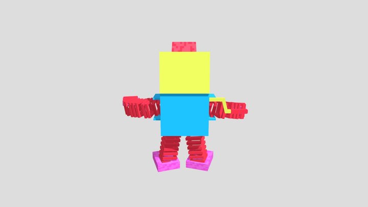 Boxy Boo 3D Model