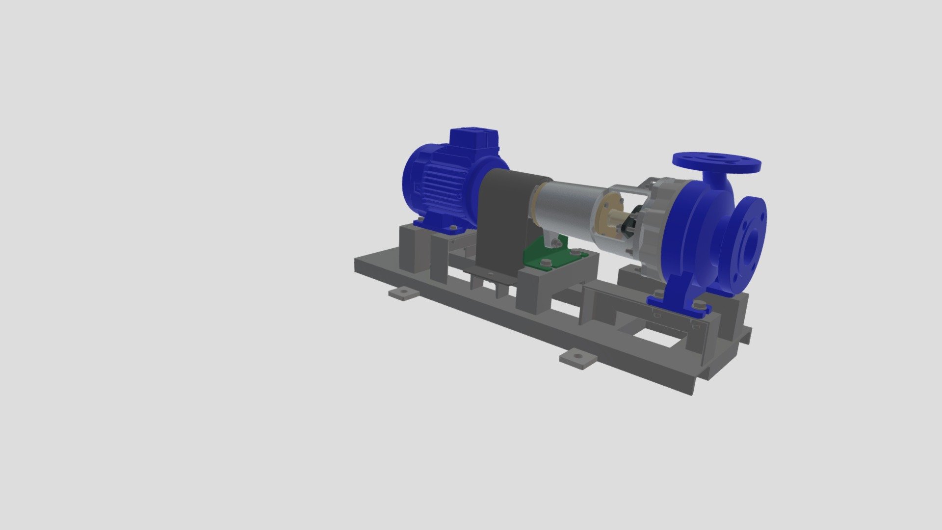 CENTRIFUGAL PUMP ASSEMBLY (1) - 3D model by qis (@qis25) [23fae6b ...