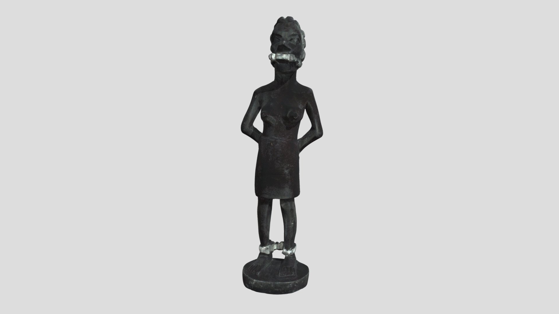 African carving - 3D model by Aberdeen City Libraries ...
