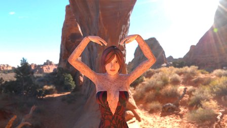 Crazy Woman! 3D Model