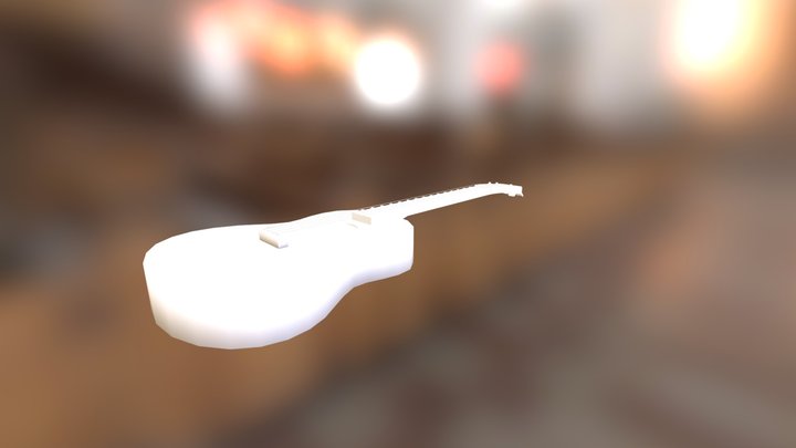 Ukulele 3D Model