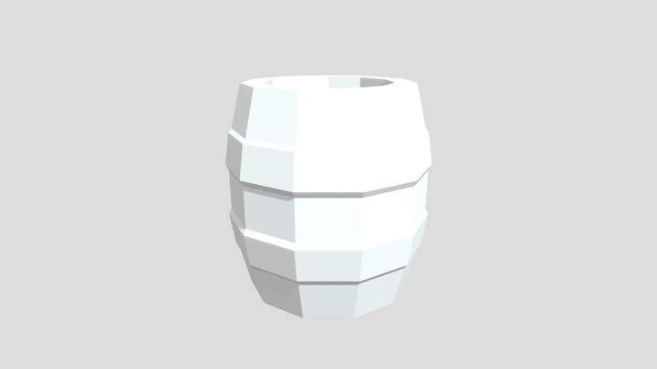 Barrel 3D Model