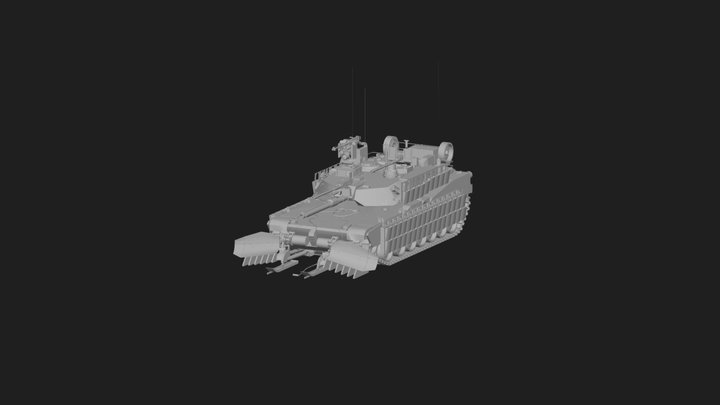 M1 A2 Abram 3D Model