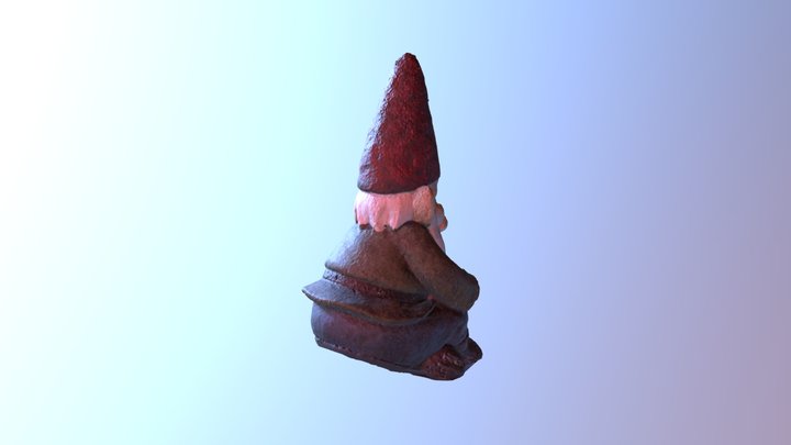 Garden Gnome 3D Model