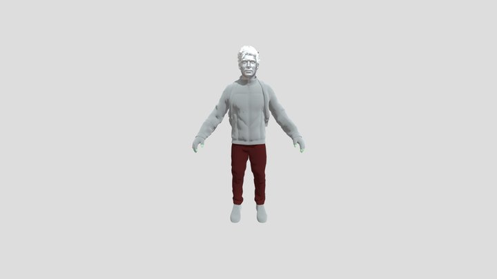 Fist fist B 3D Model