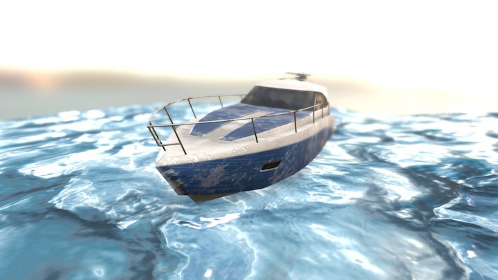 Yacht 3D Model