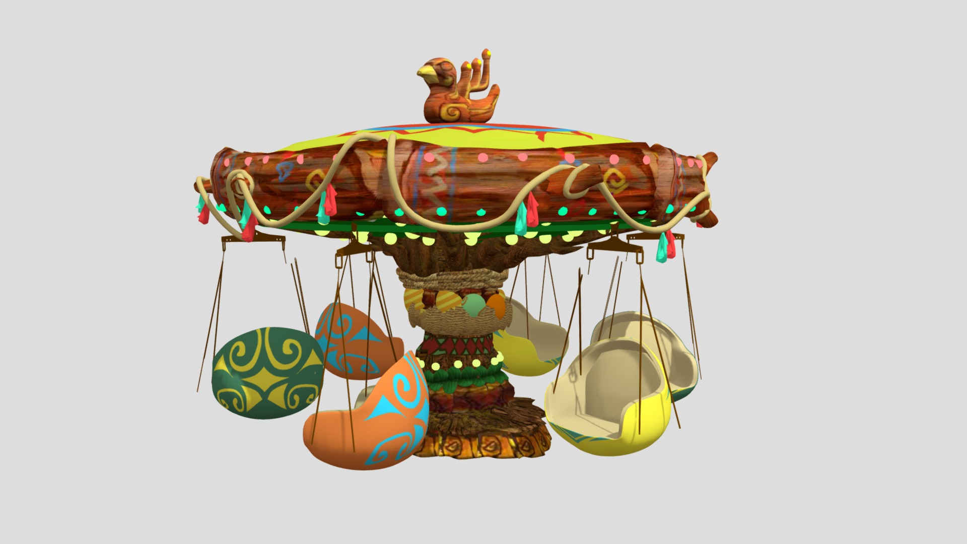 3D model swing - This is a 3D model of the swing. The 3D model is about diagram.