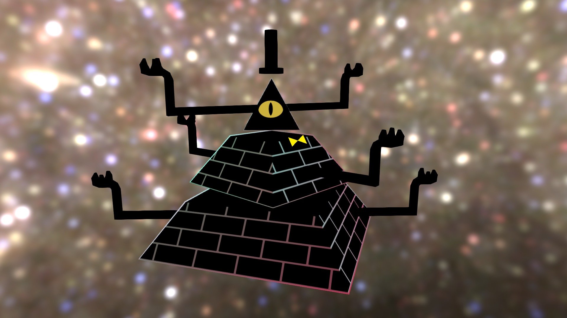 Bill Cipher - Gravity Falls - Weirdmageddon