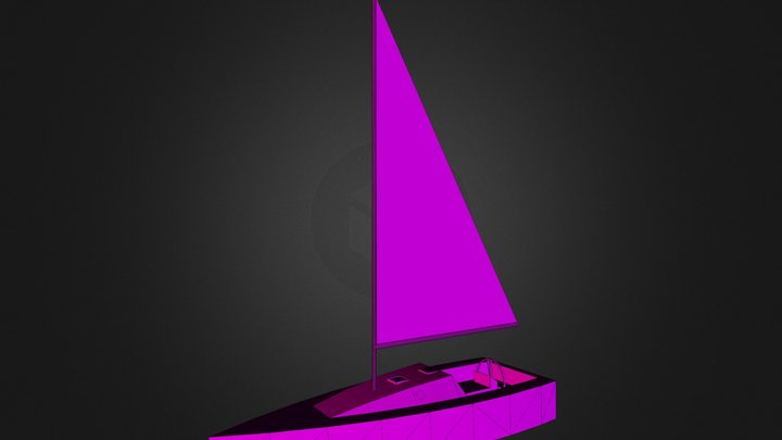 Binnnenschiff Typ "Yacht" 3D Model