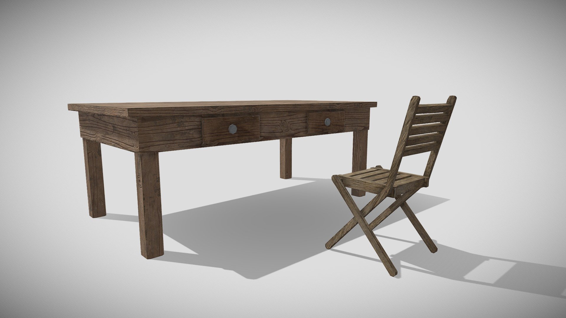 Table and Chair
