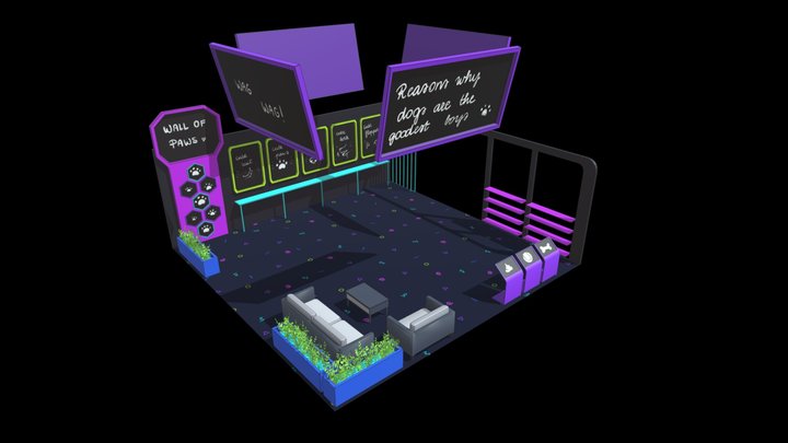 Expo Booth by Kiiba – Free 3D Model STL