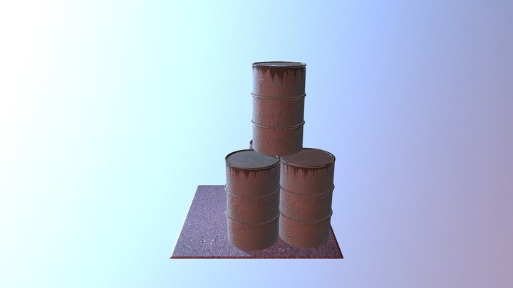 Barrel End 3D Model