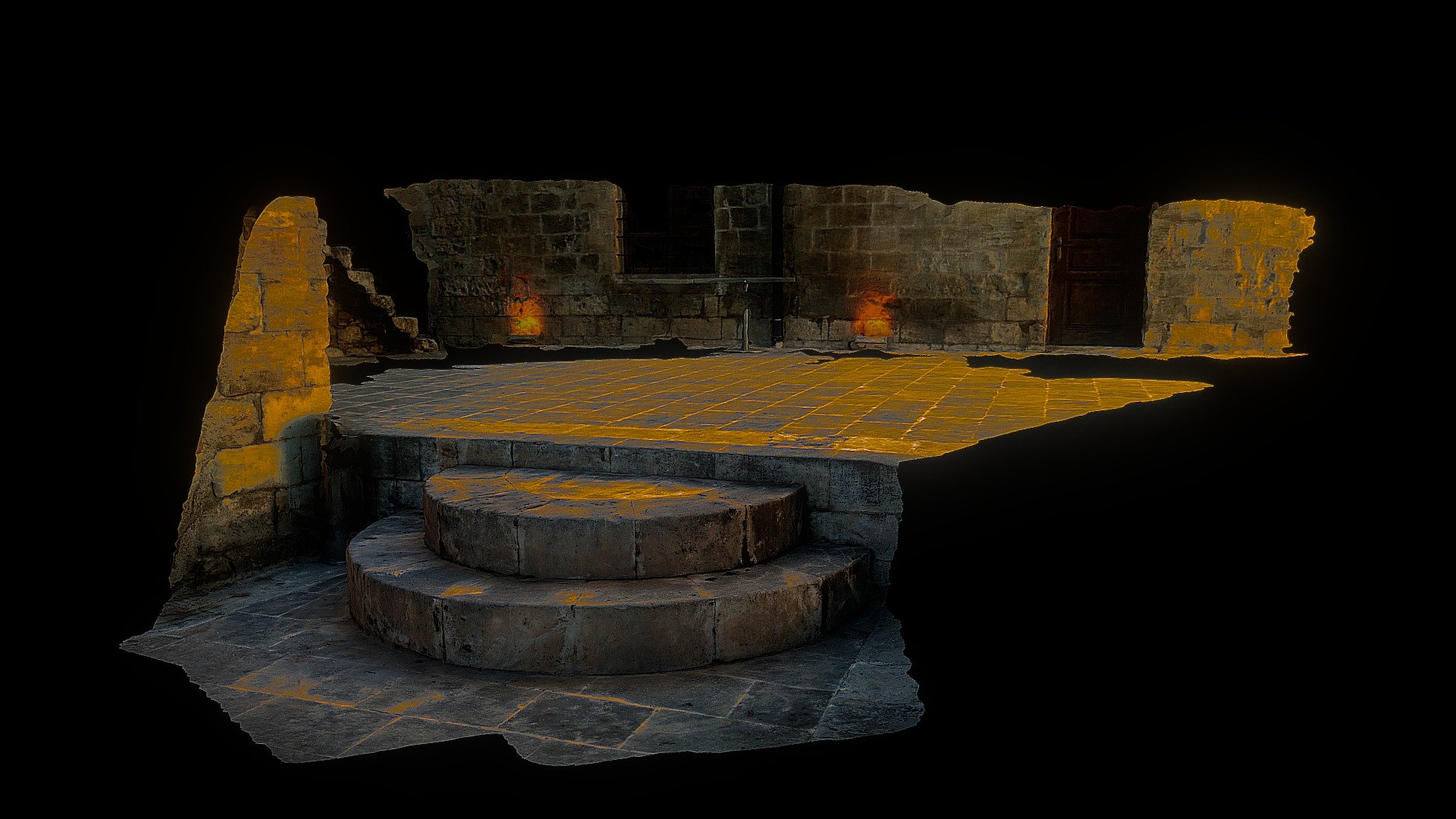 Avludaki merdiven, Gençlik ve Kültür Evi, Mardin