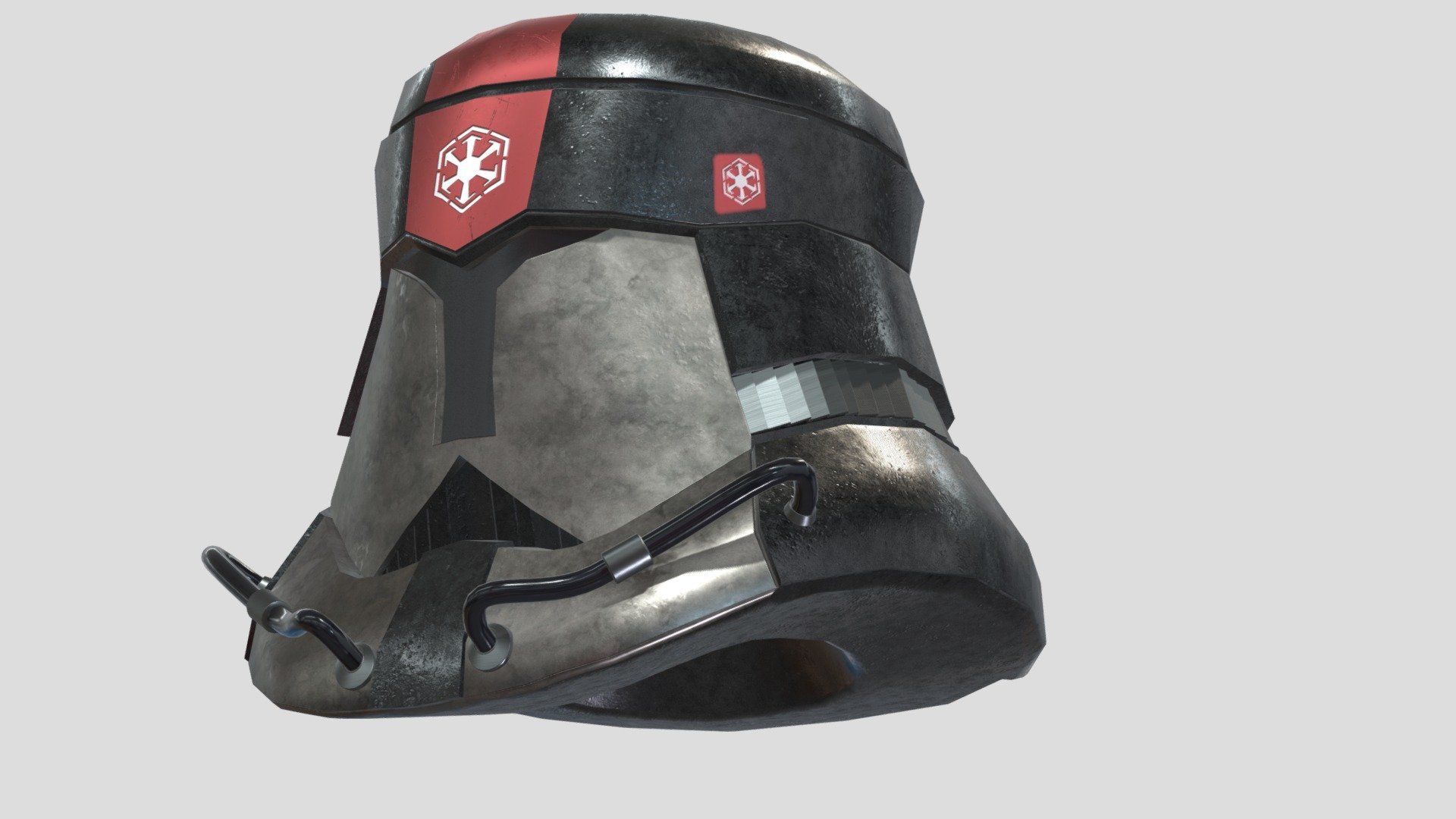 Star Wars Imperial Helmet – Original 3D Sculpture