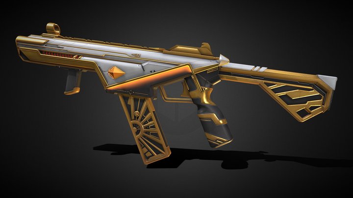 Apex Legends R99 Solar Flare – Free 3D Model STL