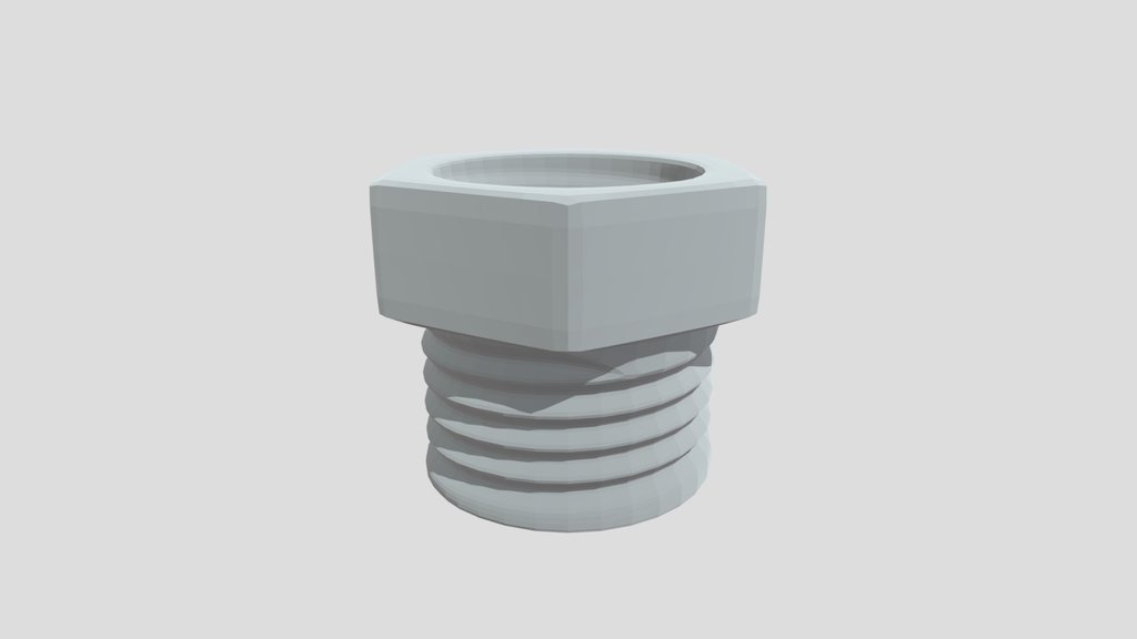 Screw Connector For Pipes With Head