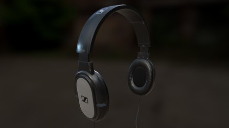 Sennheiser_Headphones 3D Model