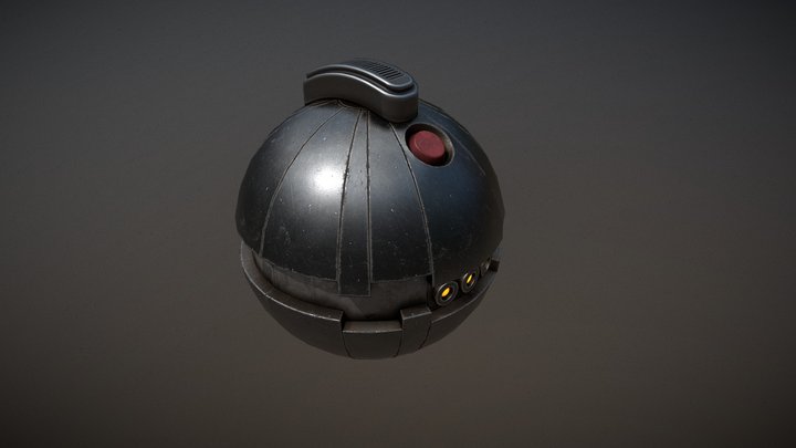 Thermal detonator 3D Model