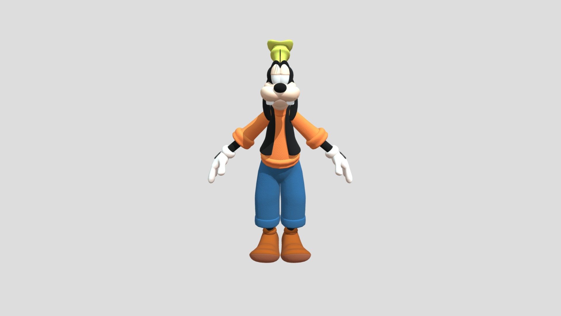 Goofy - 3D model by anderlenolan [24087f4] - Sketchfab