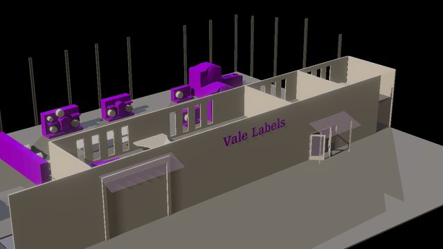 Vale Labels 3D Model