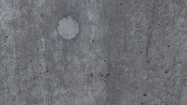 Concrete Chunk 3D Model