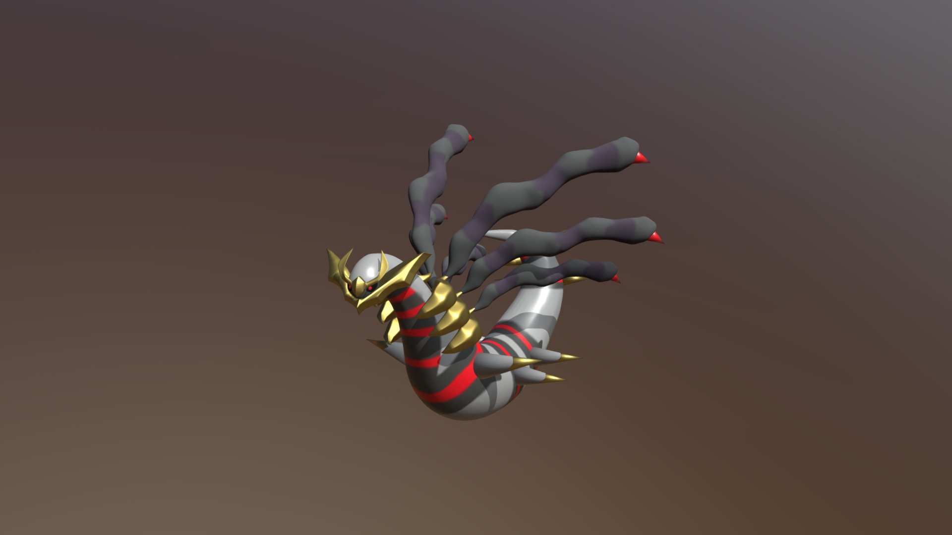 Pokemon Giratina Origin 3D model 3D printable