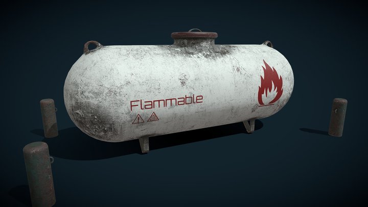 Gas Tanker_14_MB – Modello 3D gratuito STL
