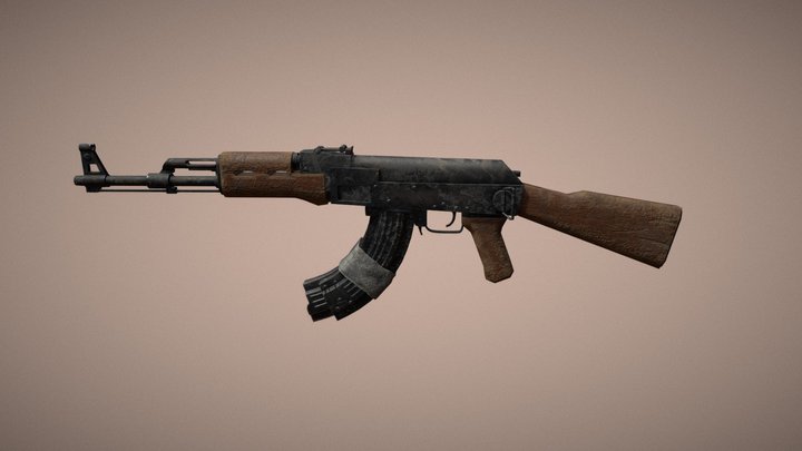 AK47 3D Model