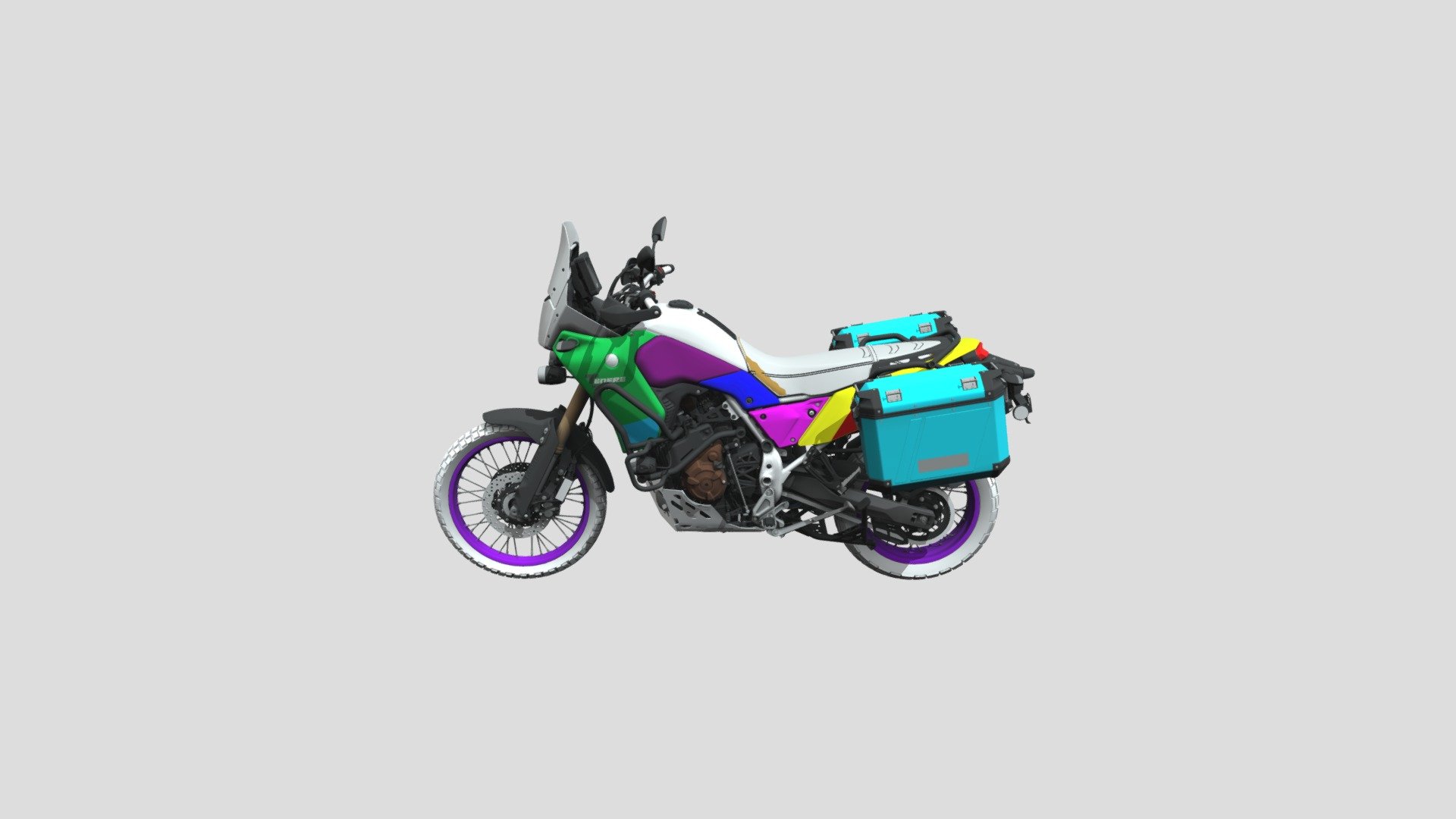 Yamaha Tenere 700 3d Model By Yamahamotorsna [240c15c] Sketchfab