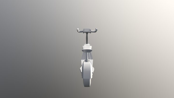 Scooter 01 3D Model