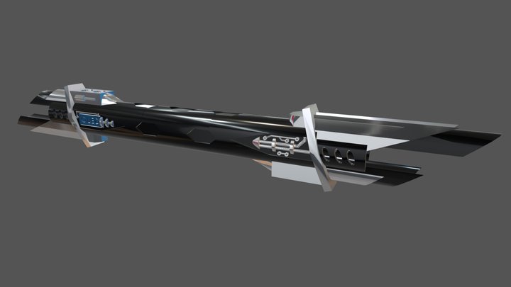 Mk 4 Staff Design 3D Model