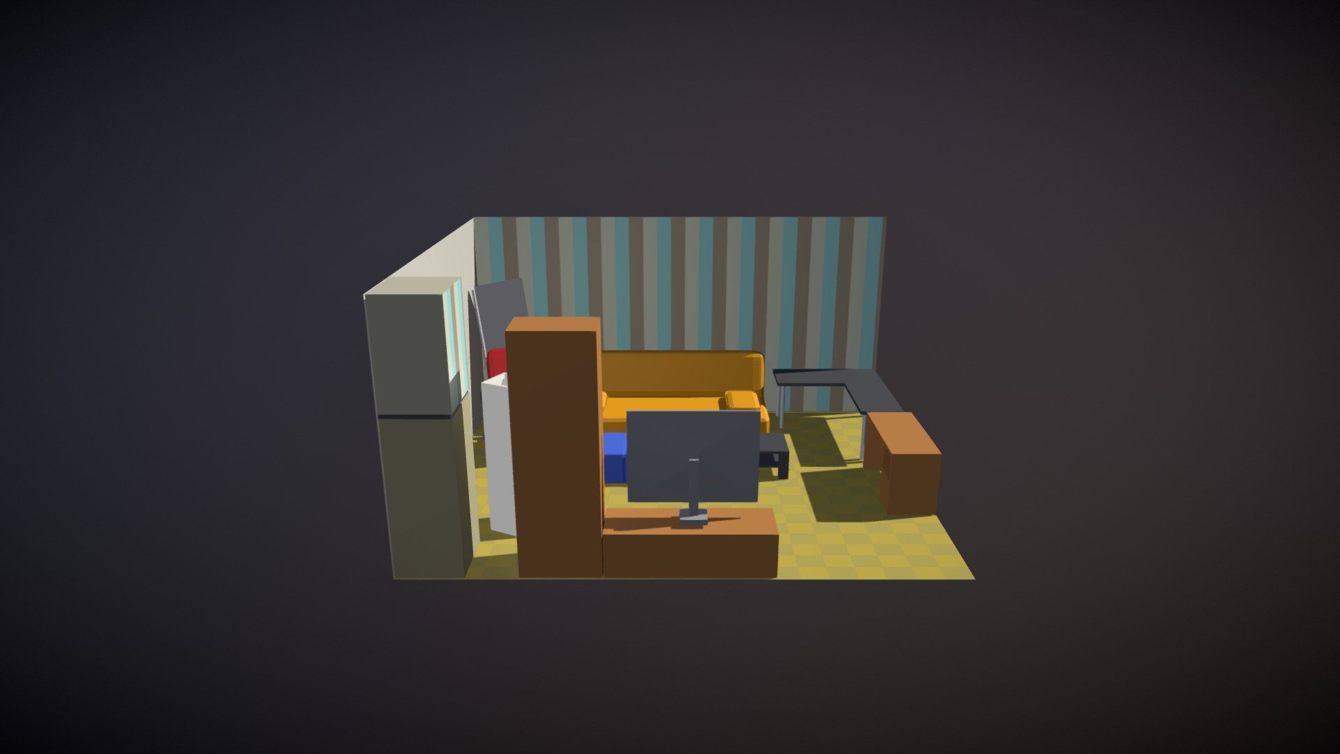 Room Test 3D model by Pasco [240cc66] Sketchfab