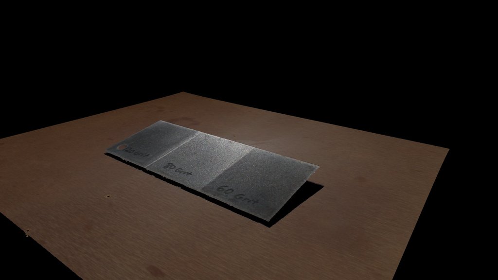Metal sanding grit