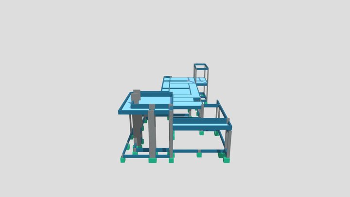 3D estrutura 3D Model