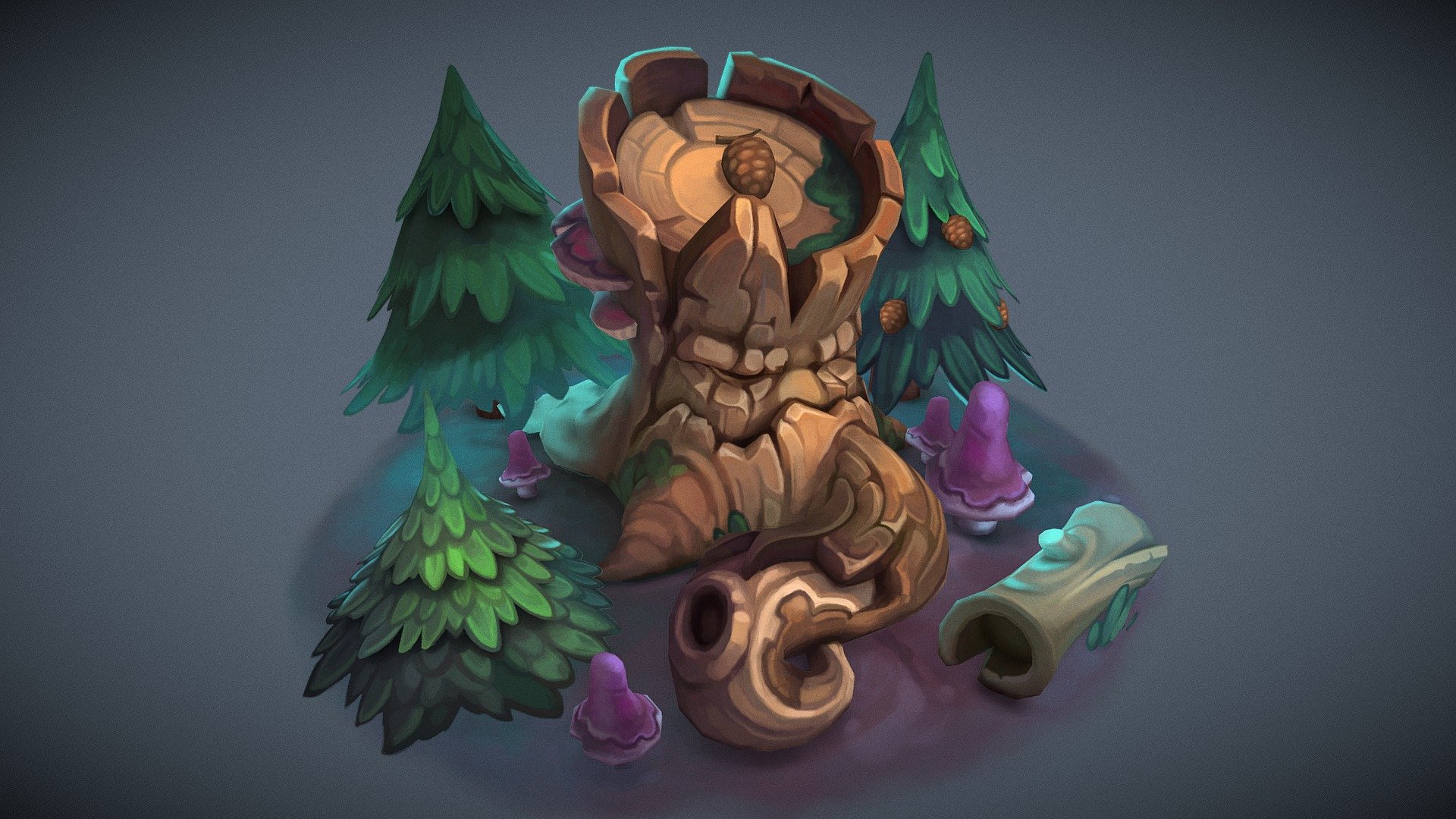 Hearthstone Fan Art - 3D model by Michele (@micemich) [240f262] - Sketchfab