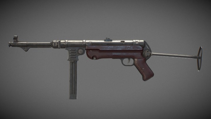 MP40 3D Model