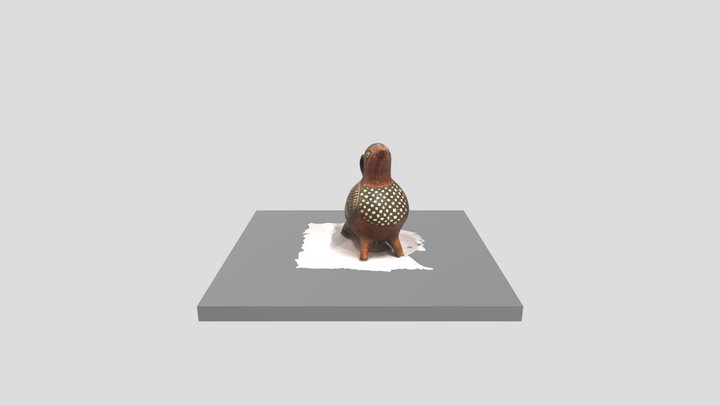 Bird-Shaped Vessel (1960.20) 3D Model