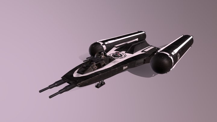 BTL_B_Y-Wing 3D Model