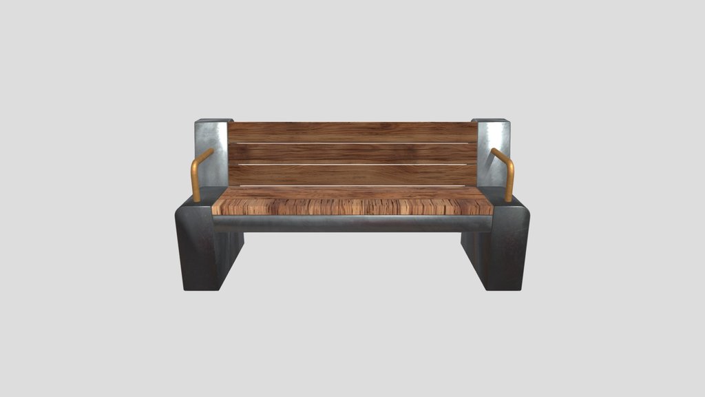 Modern Urban Bench