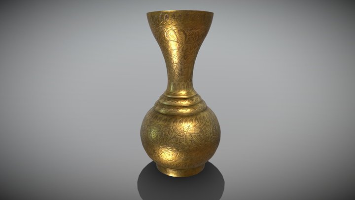 Old Antique Vase 3D Model